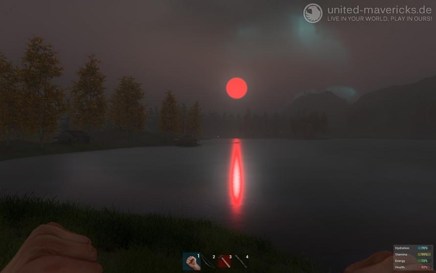 Sonnenuntergang in H1Z1